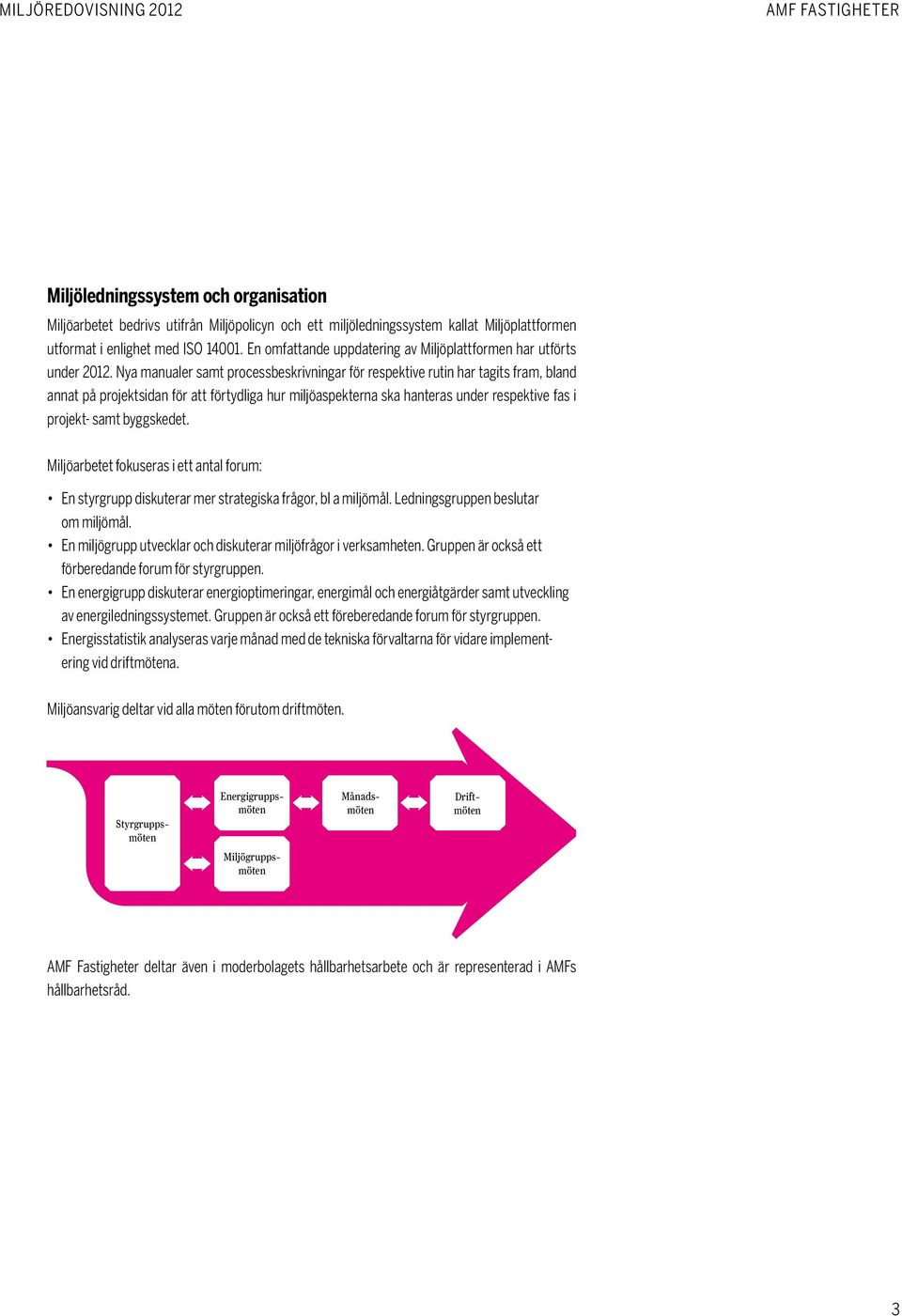 Nya manualer samt processbeskrivningar för respektive rutin har tagits fram, bland annat på projektsidan för att förtydliga hur miljöaspekterna ska hanteras under respektive fas i projekt- samt