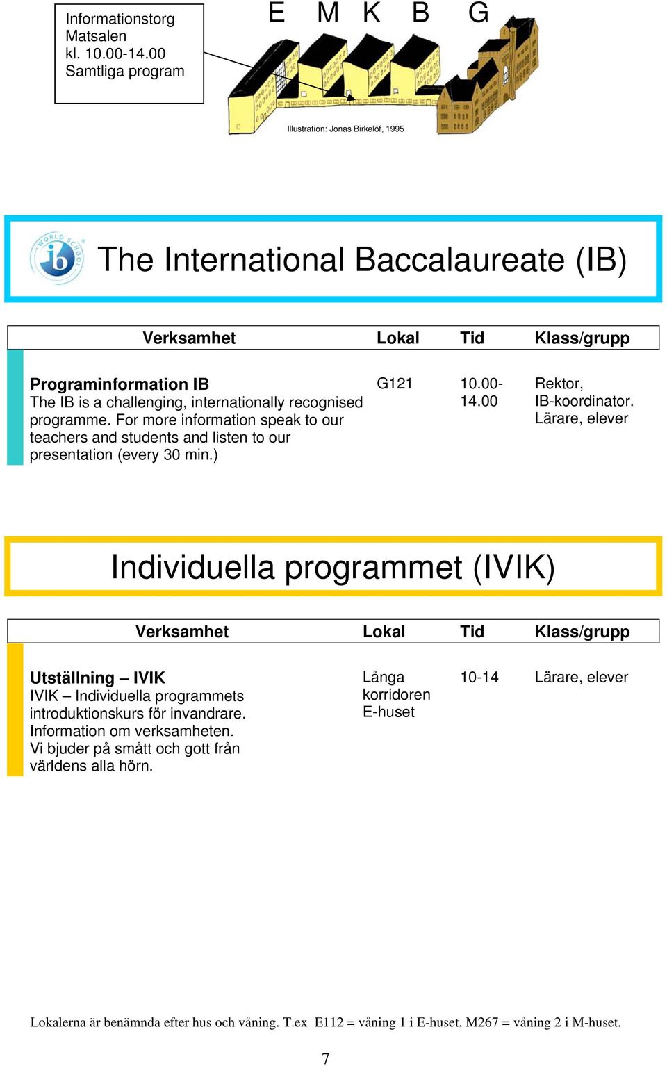 00 Rektor, IB-koordinator.