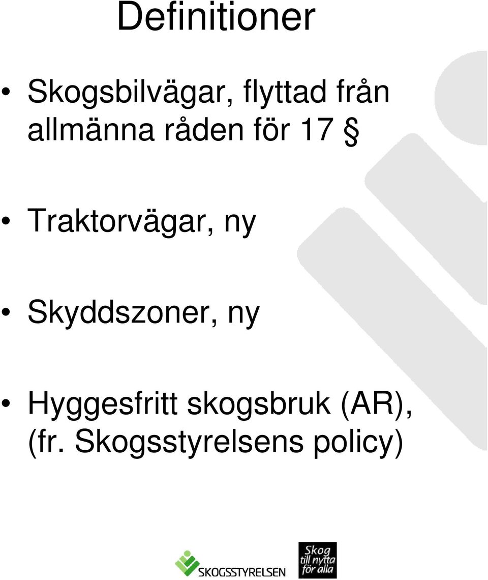 Skyddszoner, ny Hyggesfritt skogsbruk (AR)