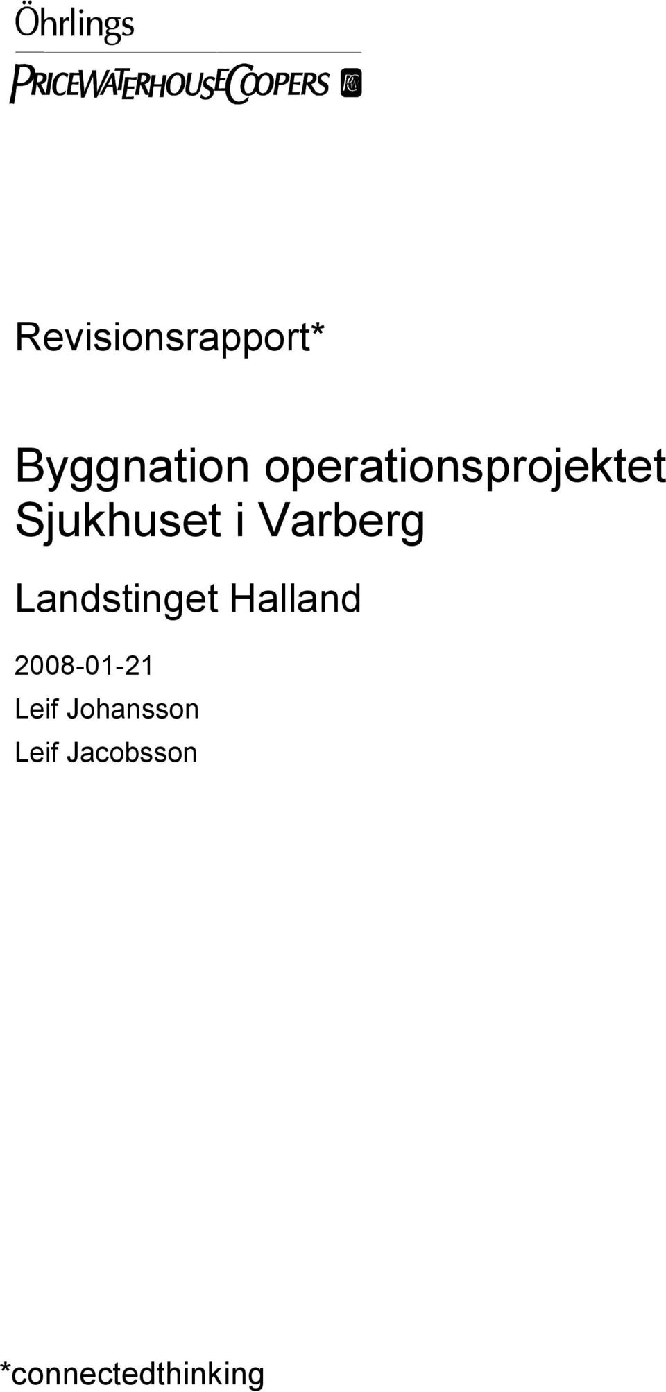 Varberg Landstinget Halland