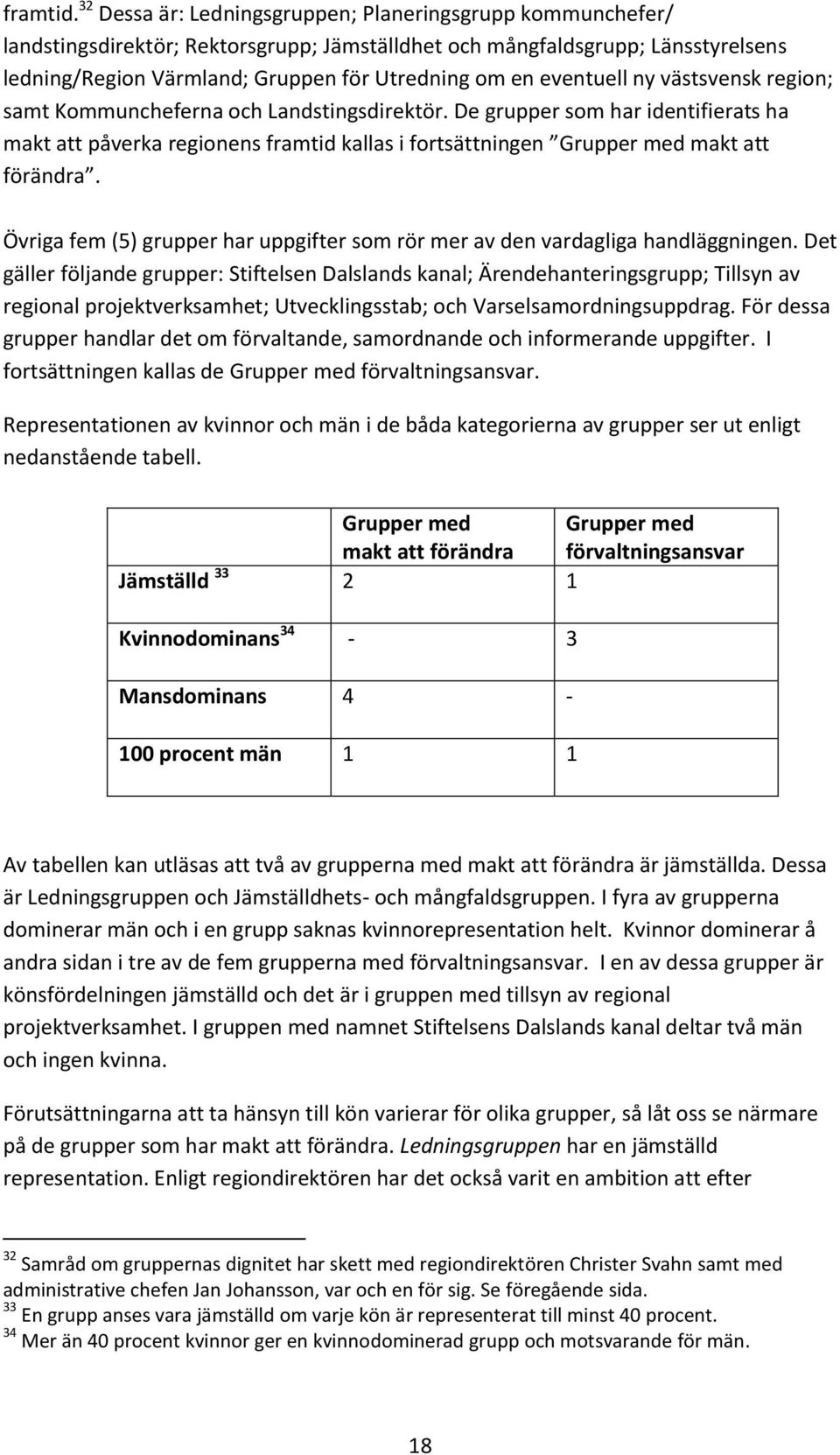 eventuell ny västsvensk region; samt Kommuncheferna och Landstingsdirektör.