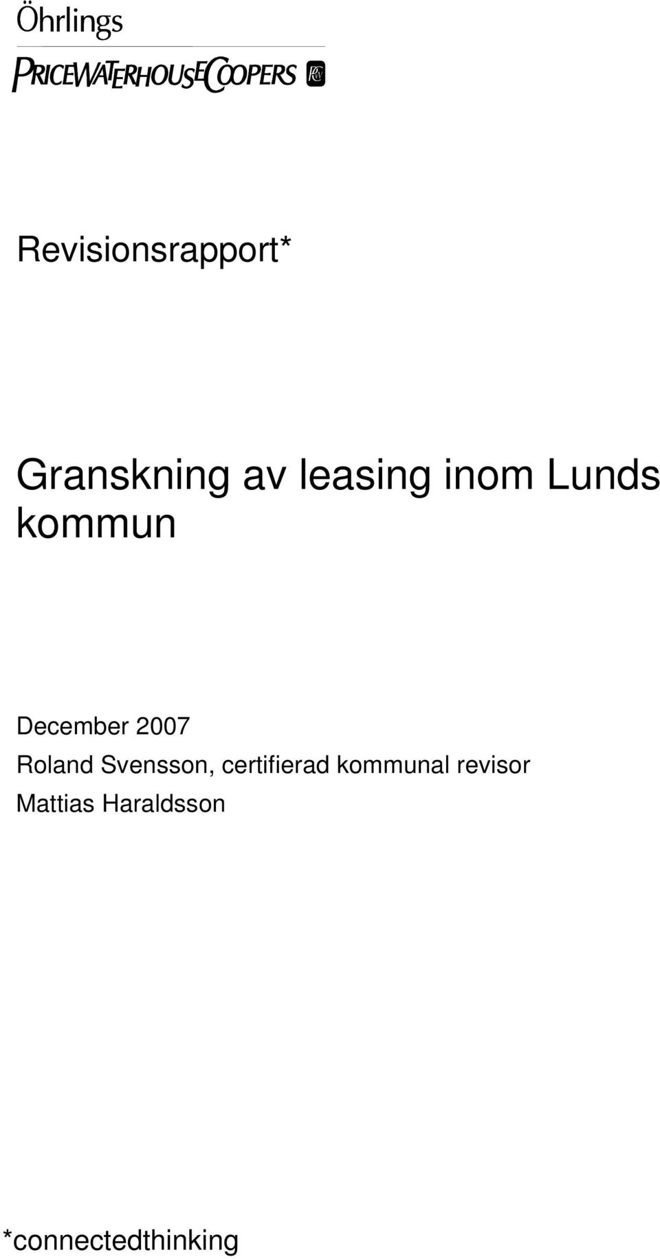 2007 Roland Svensson, certifierad