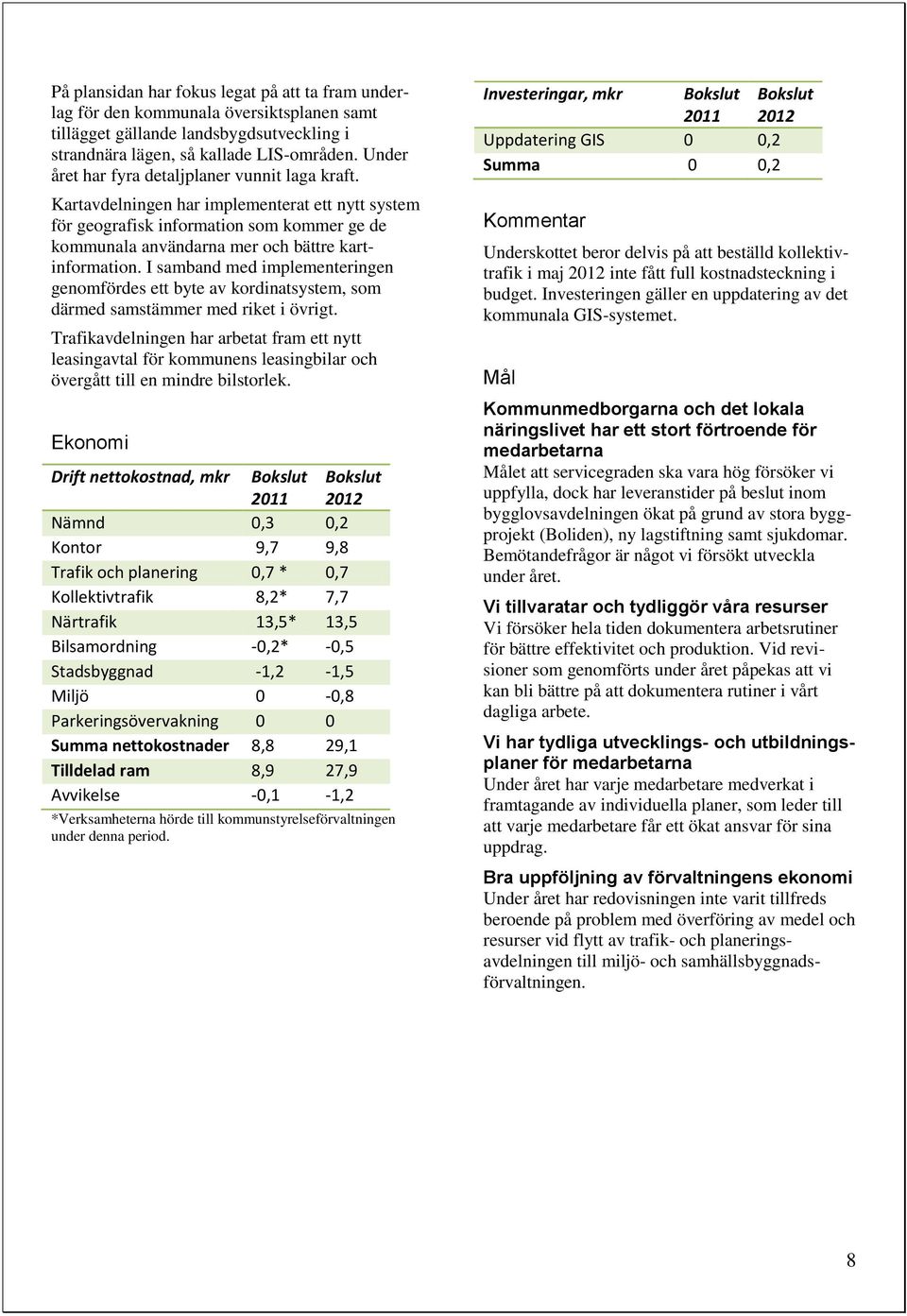 I samband med implementeringen genomfördes ett byte av kordinatsystem, som därmed samstämmer med riket i övrigt.