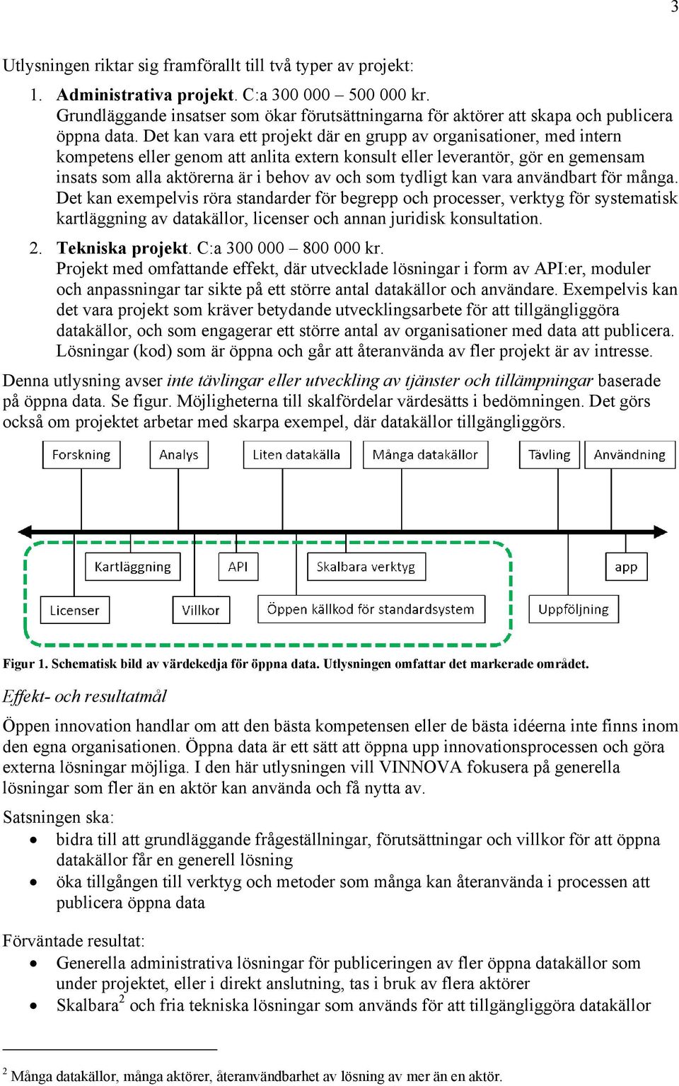 Det kan vara ett projekt där en grupp av organisationer, med intern kompetens eller genom att anlita extern konsult eller leverantör, gör en gemensam insats som alla aktörerna är i behov av och som