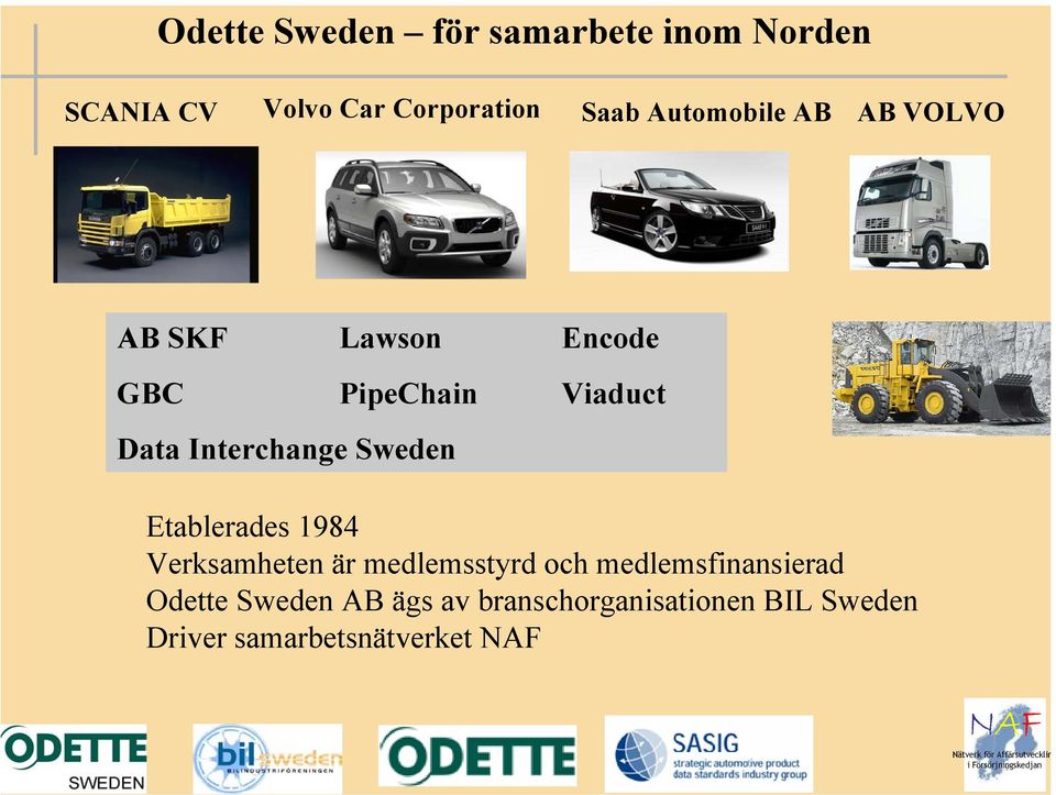 Interchange Sweden Etablerades 1984 Verksamheten är medlemsstyrd och