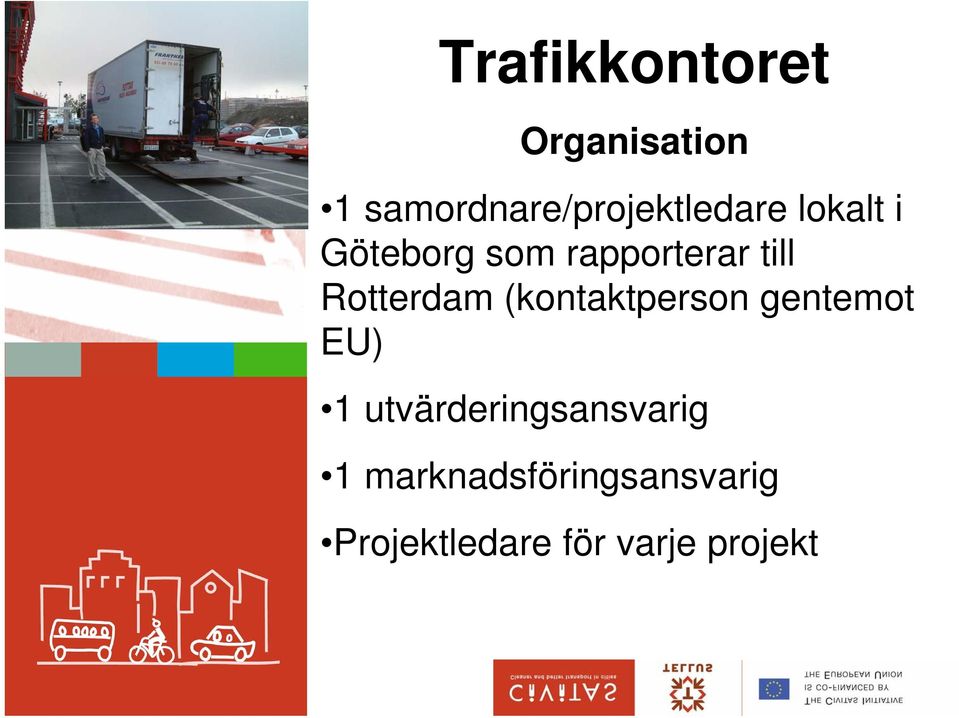 rapporterar till Rotterdam (kontaktperson gentemot