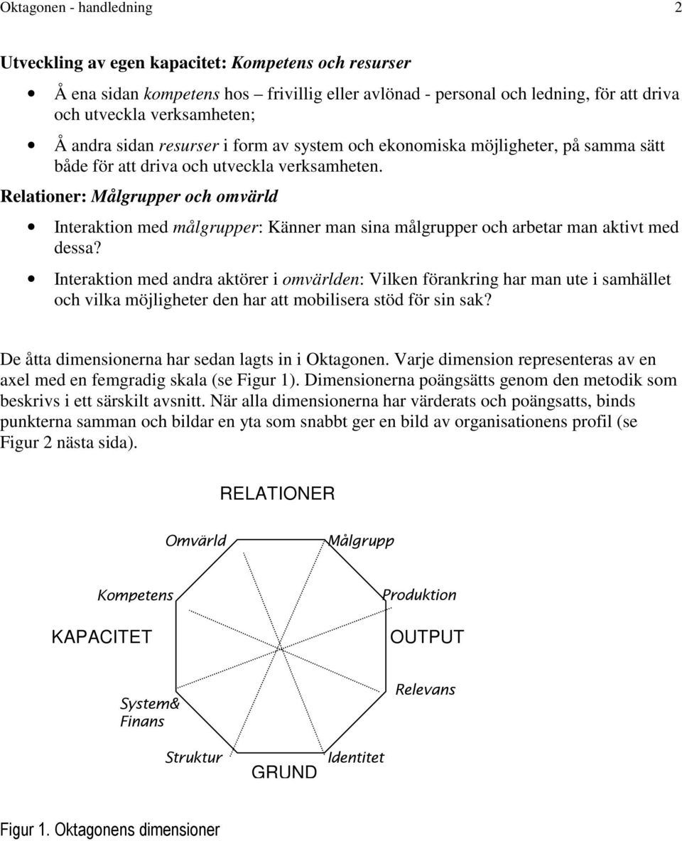 Relationer: Målgrupper och omvärld Interaktion med målgrupper: Känner man sina målgrupper och arbetar man aktivt med dessa?