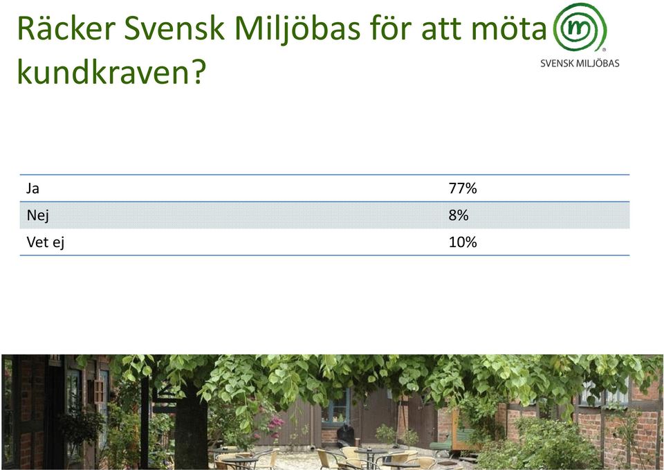 möta kundkraven?