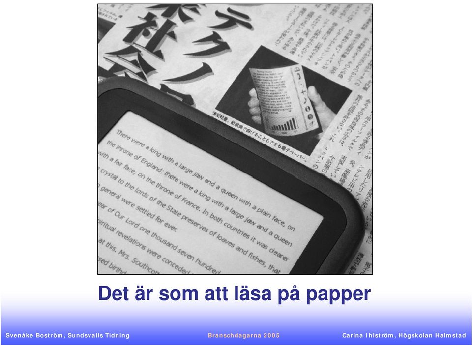 läsa på