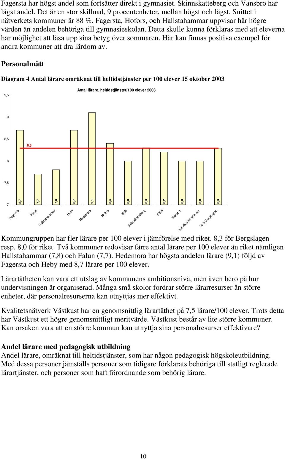 Här kan finnas positiva exempel för andra kommuner att dra lärdom av.