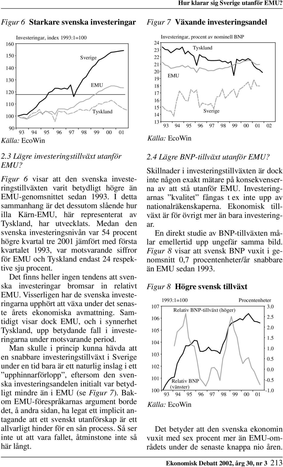 I detta sammanhang är det dessutom slående hur illa Kärn-, här representerat av Tyskland, har utvecklats.