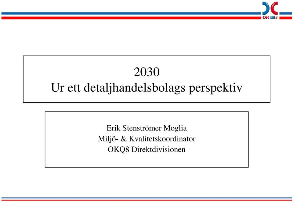 perspektiv Erik Stenströmer