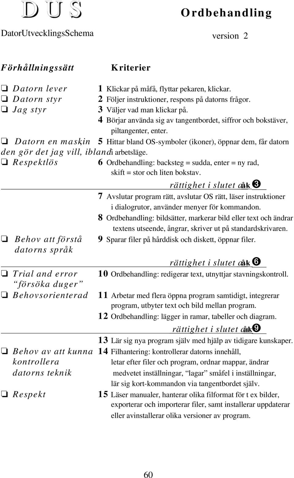 Datorn en maskin, 5 Hittar bland OS-symboler (ikoner), öppnar dem, får datorn den gör det jag vill, iblandi arbetsläge.