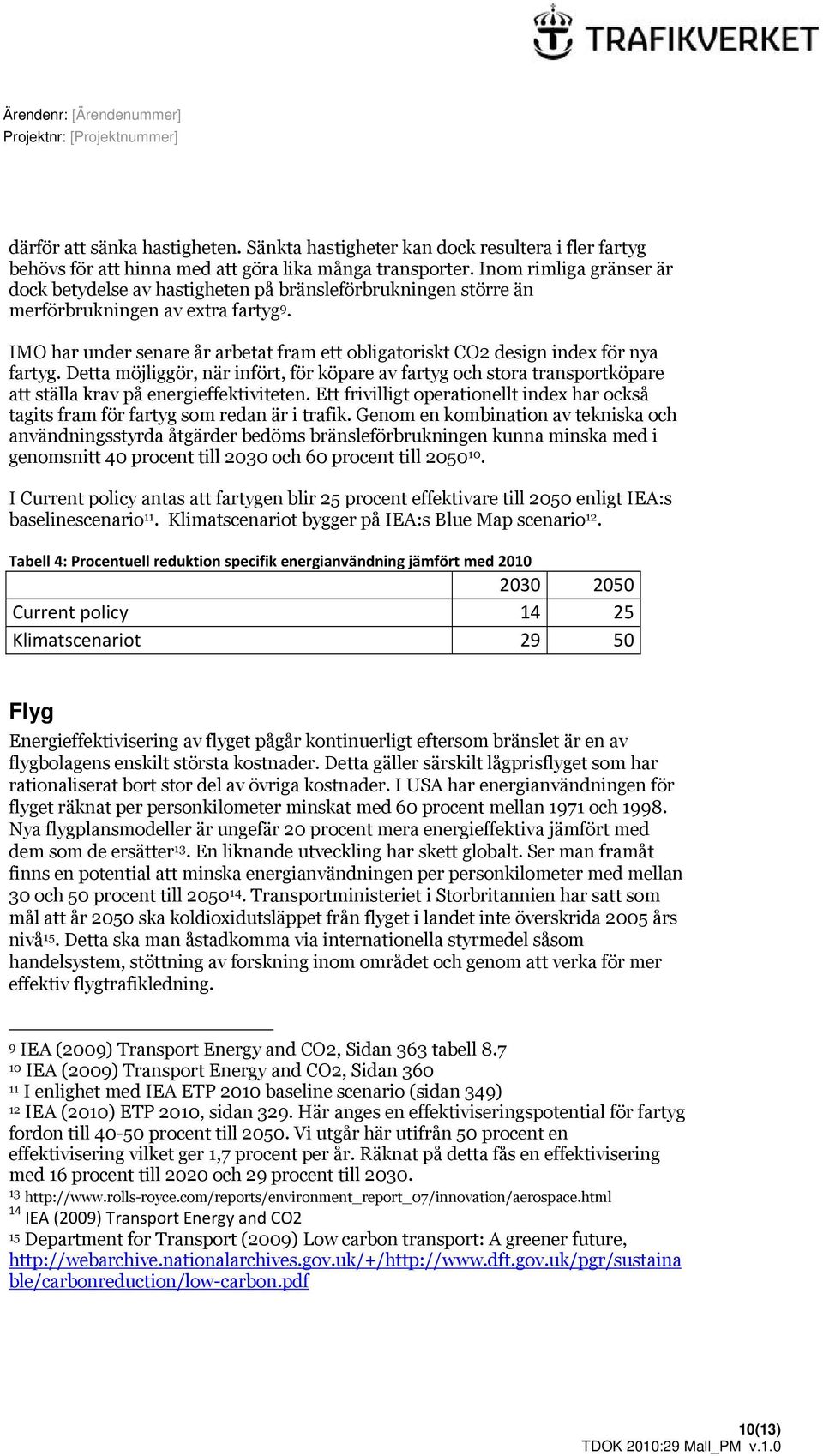 IMO har under senare år arbetat fram ett obligatoriskt CO2 design index för nya fartyg.