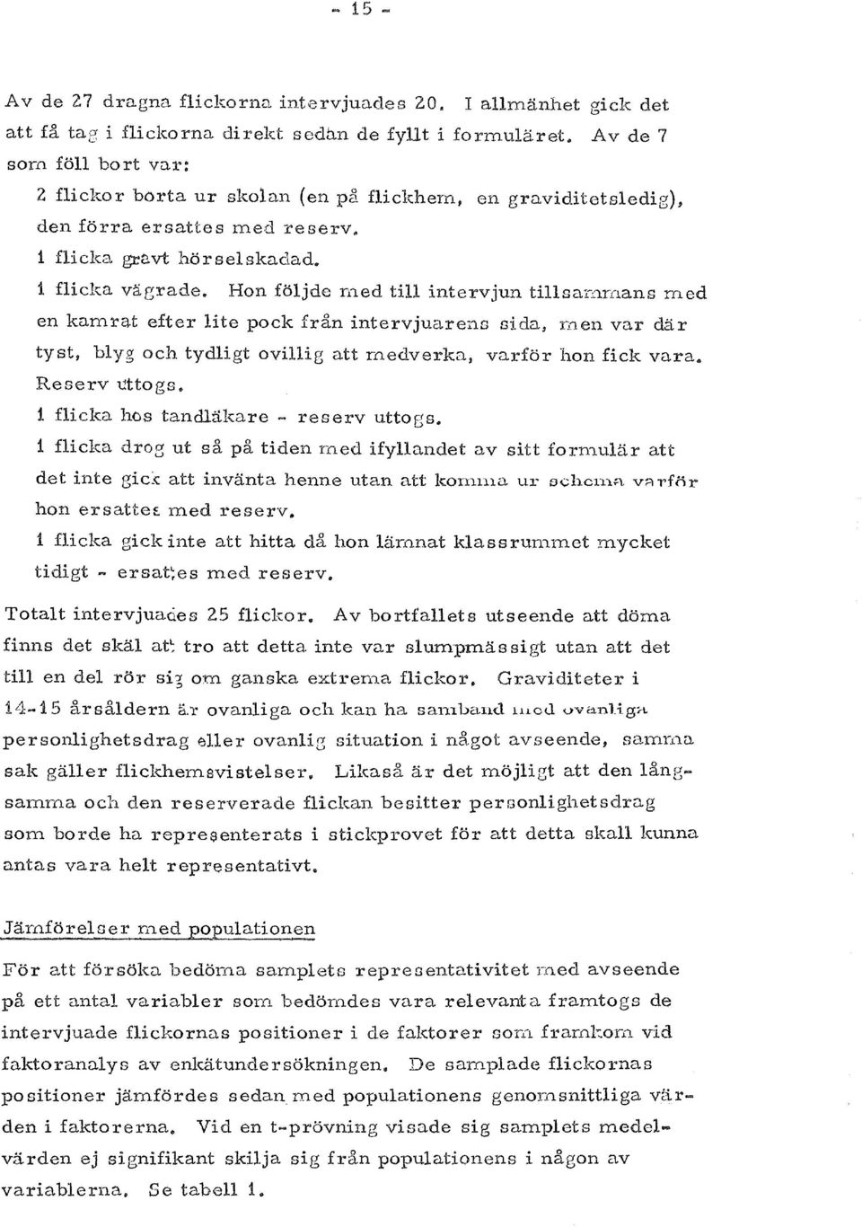 . Reserv uttogs. 1 flicka hos tandlakare... reserv uttoes. 1 flicka drog ut sa pa tiden rned ifyllandet av sitt fornj.ular att det inte gic~c att invanta henne utan att kon1.