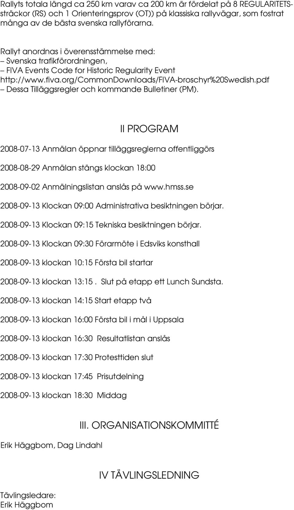 pdf Dessa Tilläggsregler och kommande Bulletiner (PM).