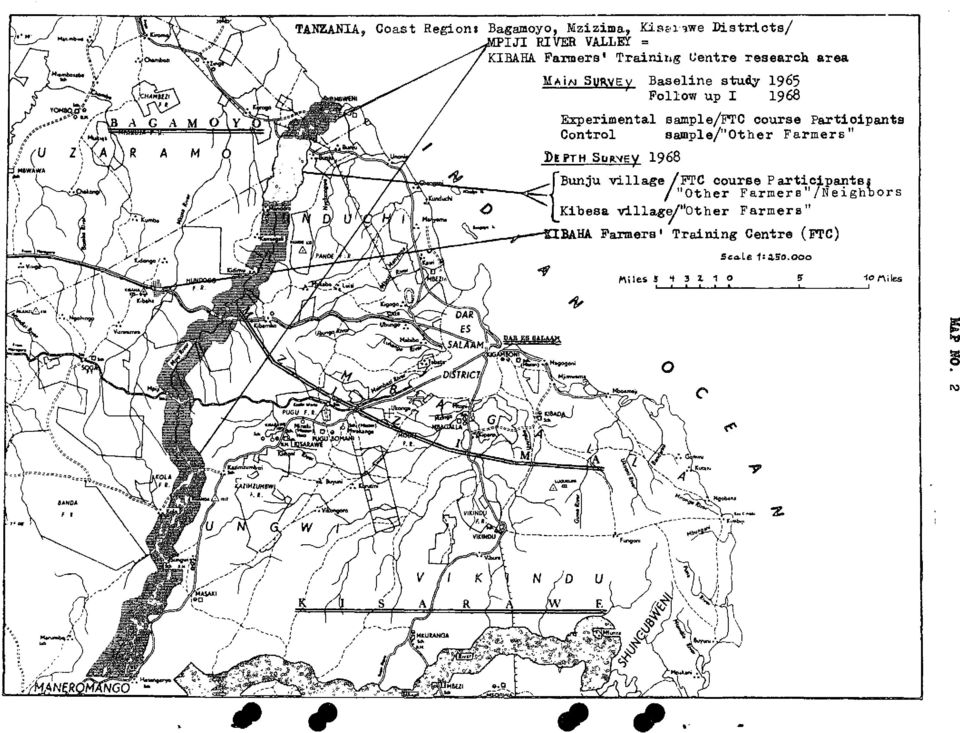 inevuwa N in X u DEPTH SUKVE ] [ 968 2 8 X J YU};* 2 Ön Kumbg 3 Ö [ Kibesa viag é [ itu D ( li hur J li K D Bunju village Other FTC course Participants FarmereNeigh ors other Farmers X X l BAHA