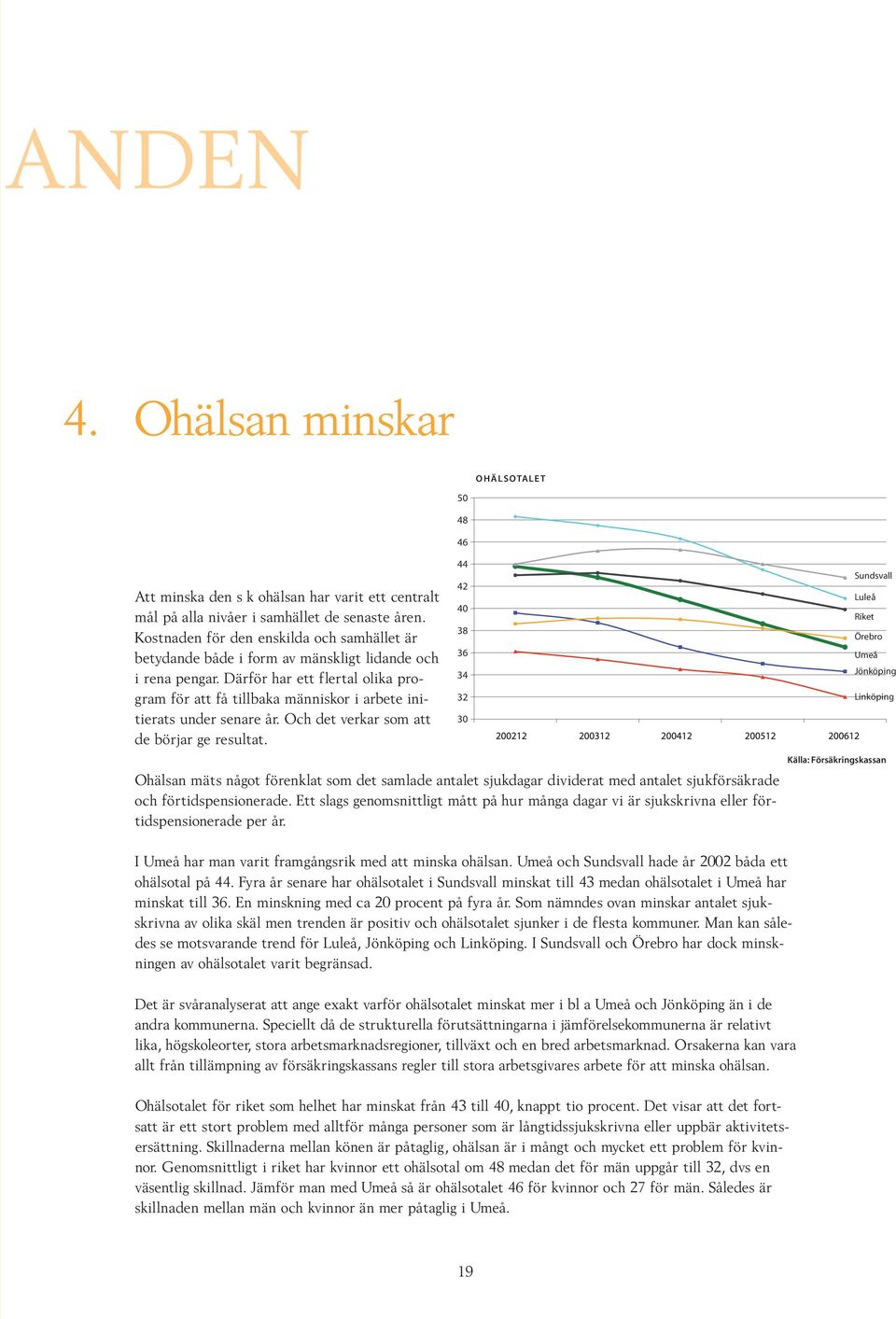 Därför har ett flertal olika program för att få tillbaka människor i arbete initierats under senare år. Och det verkar som att de börjar ge resultat.