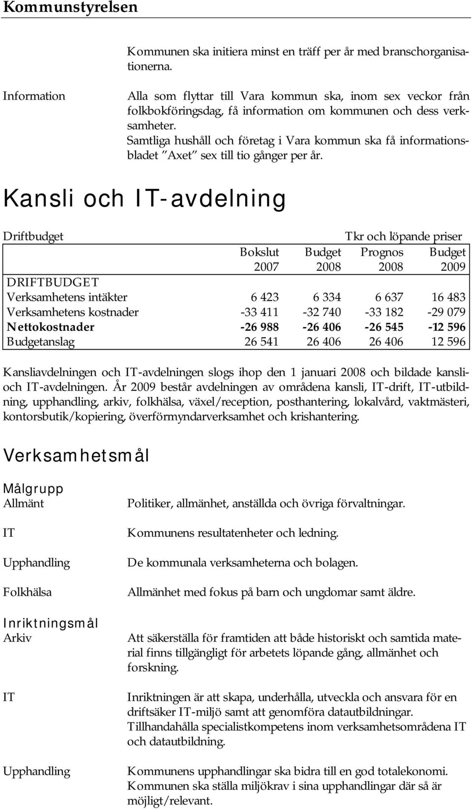 Samtliga hushåll och företag i Vara kommun ska få informationsbladet Axet sex till tio gånger per år.