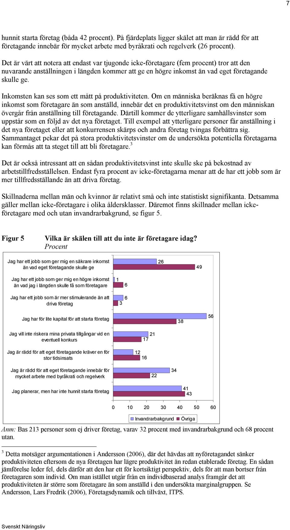 Inkomsten kan ses som ett mått på produktiviteten.