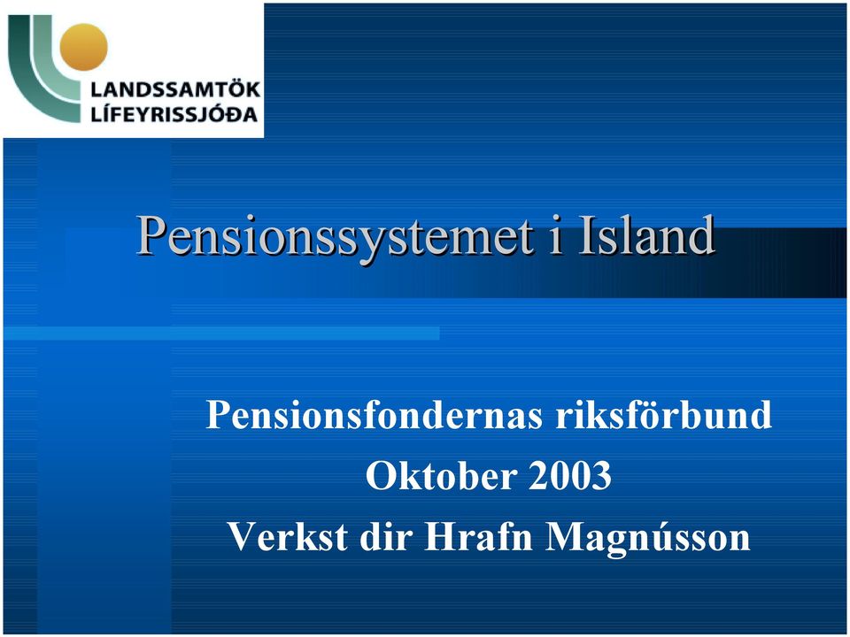 Pensionsfondernas