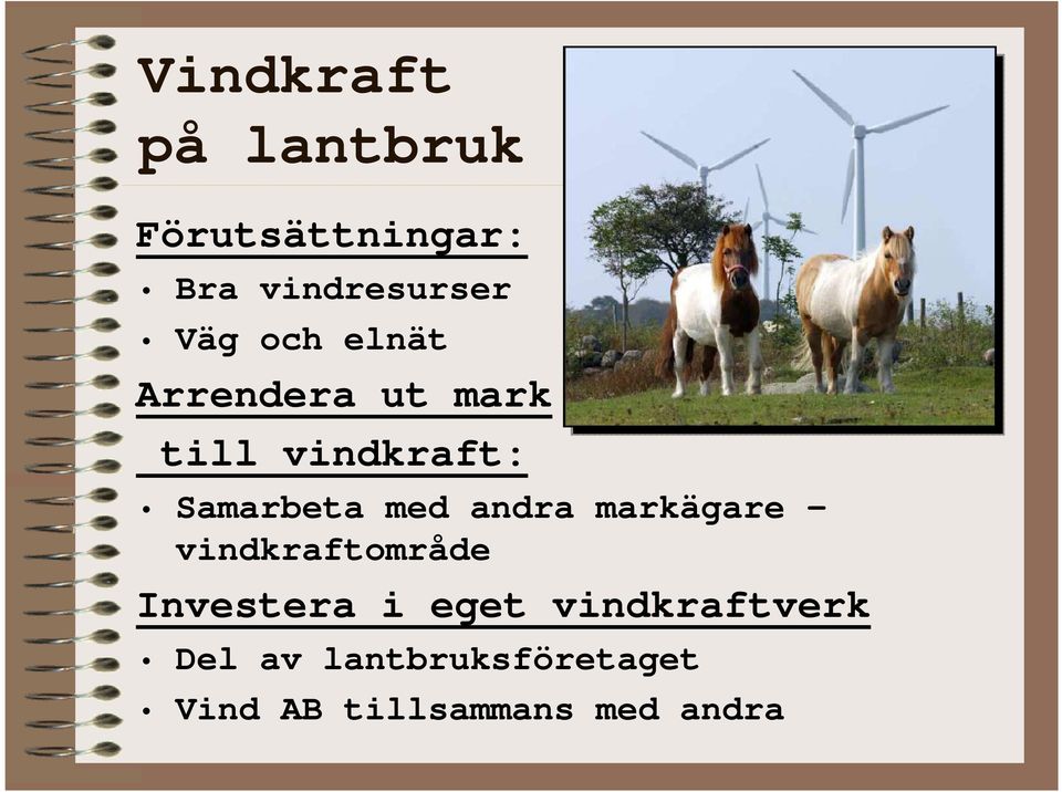 andra markägare - vindkraftområde Investera i eget