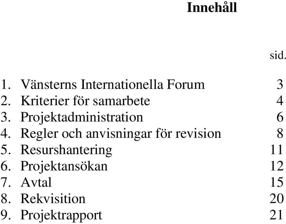 Regler och anvisningar för revision 8 5.