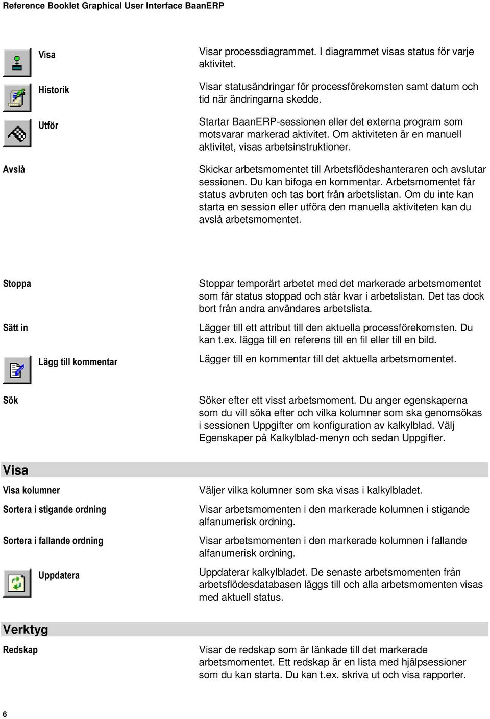 $YVOn Skickar arbetsmomentet till Arbetsflödeshanteraren och avslutar sessionen. Du kan bifoga en kommentar. Arbetsmomentet får status avbruten och tas bort från arbetslistan.