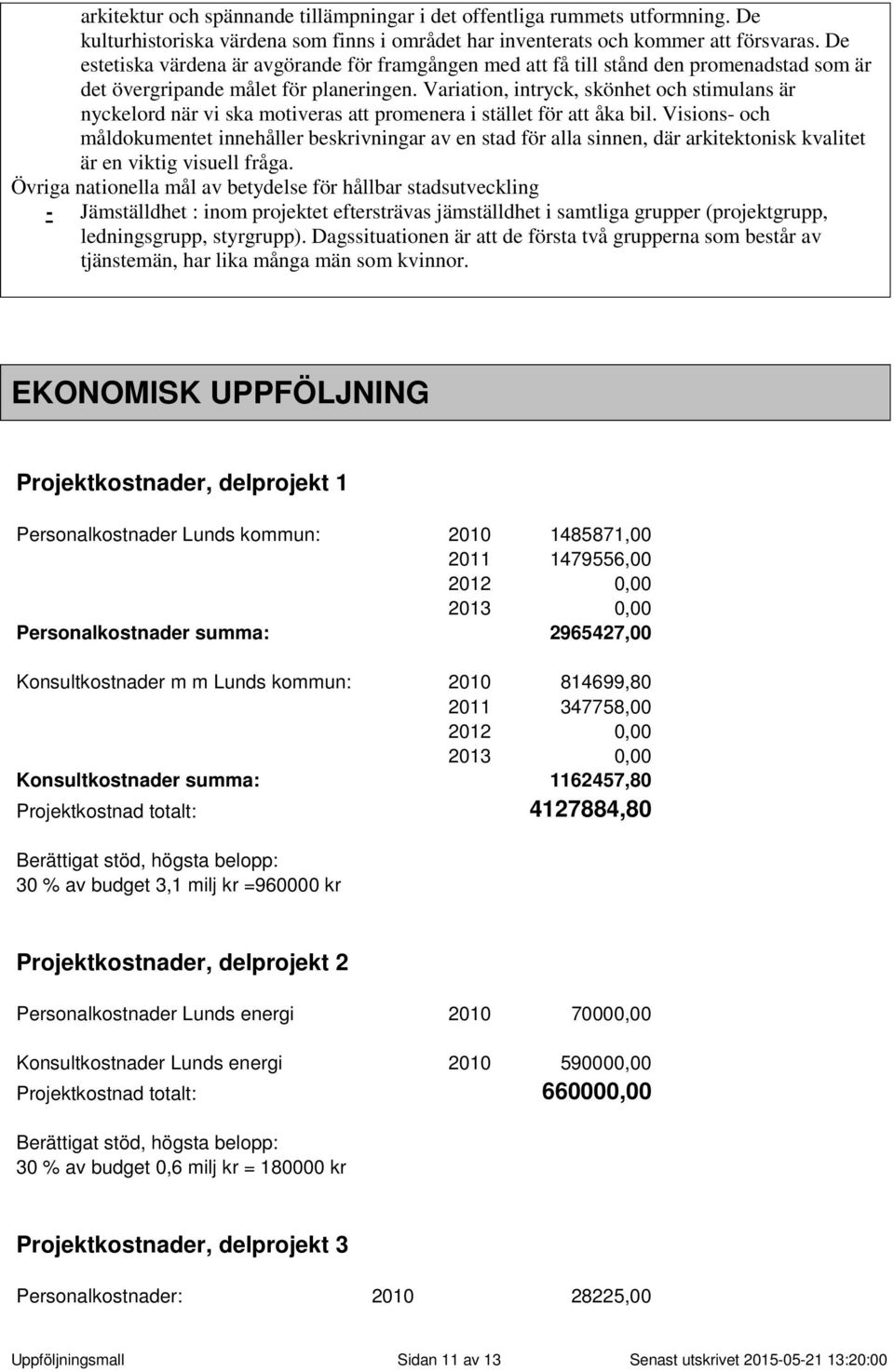 Variation, intryck, skönhet och stimulans är nyckelord när vi ska motiveras att promenera i stället för att åka bil.