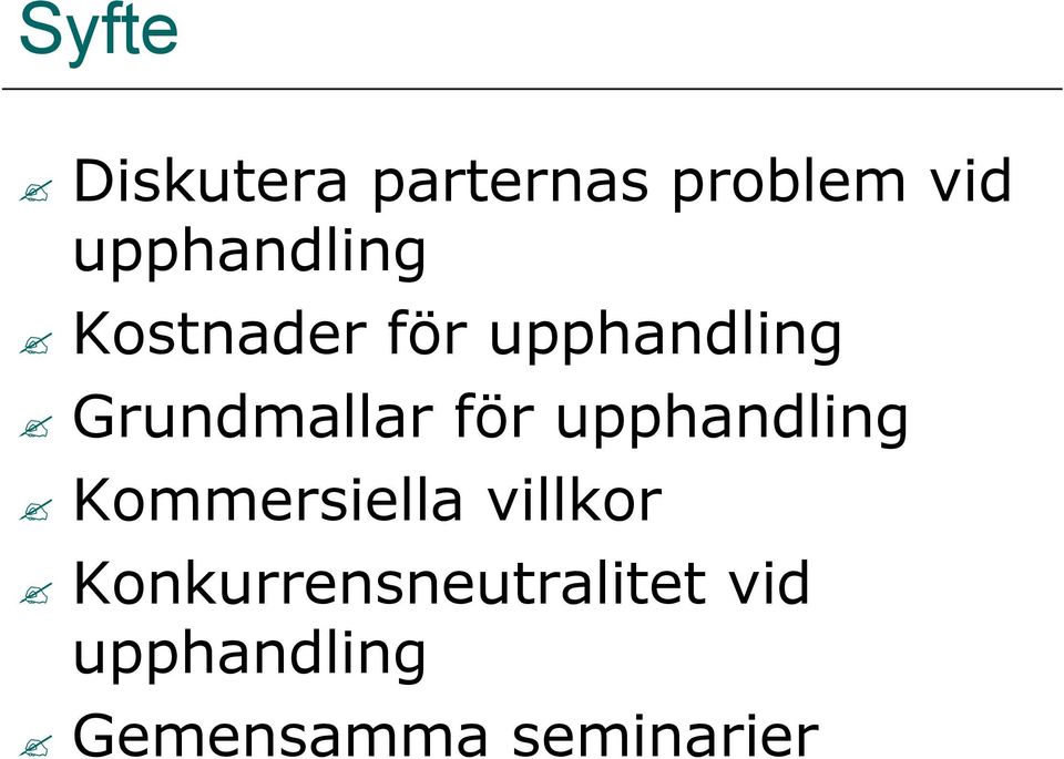 Grundmallar för upphandling Kommersiella