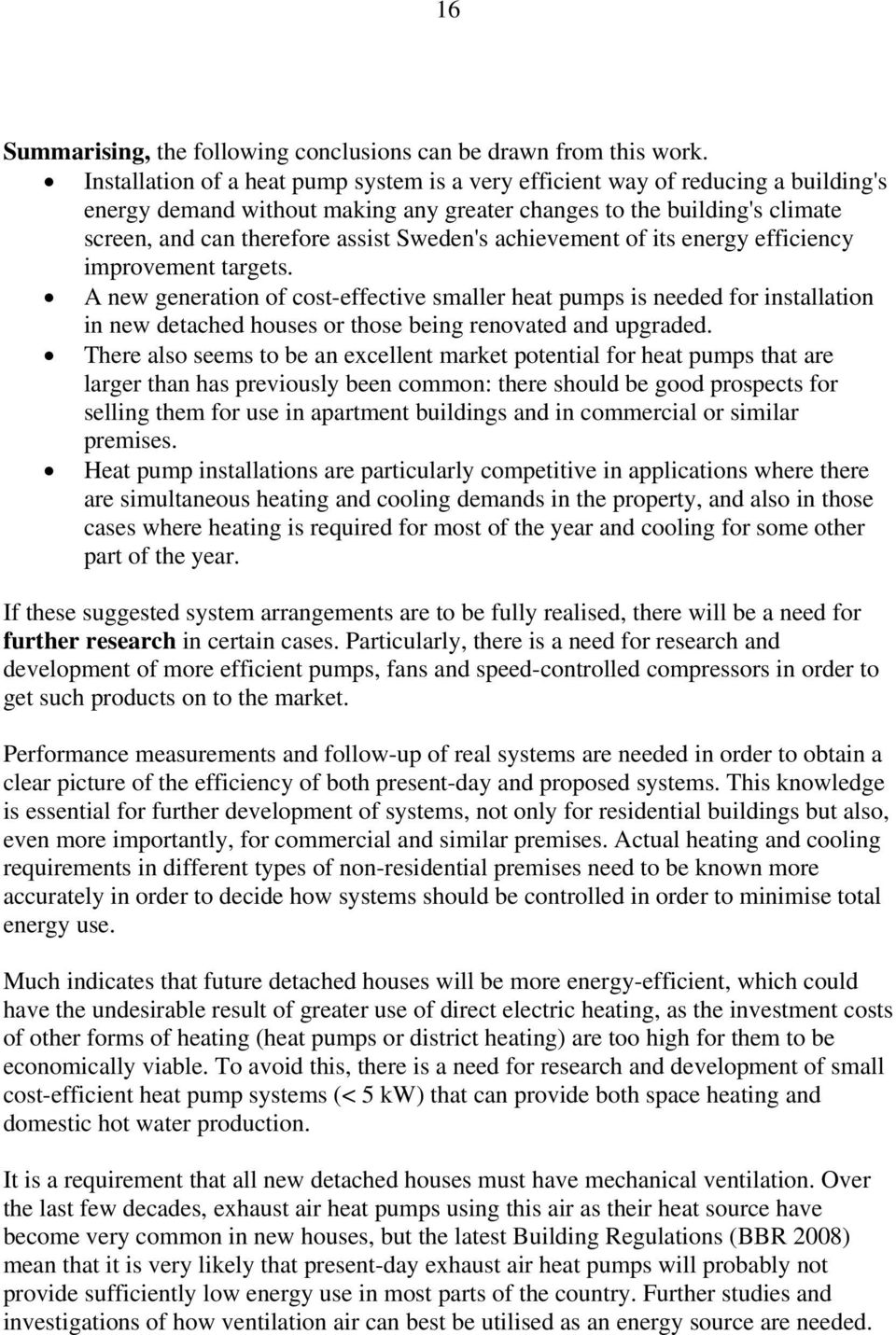 Sweden's achievement of its energy efficiency improvement targets.