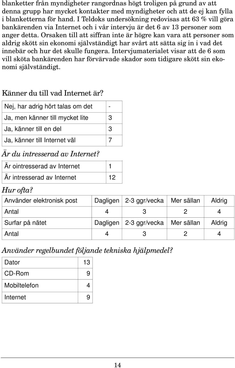 Orsaken till att siffran inte är högre kan vara att personer som aldrig skött sin ekonomi självständigt har svårt att sätta sig in i vad det innebär och hur det skulle fungera.