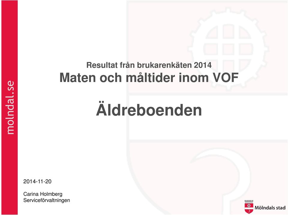 VOF Äldreboenden 2014-11-20