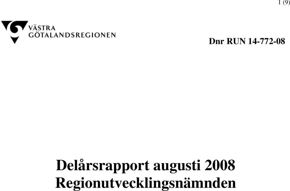 Delårsrapport