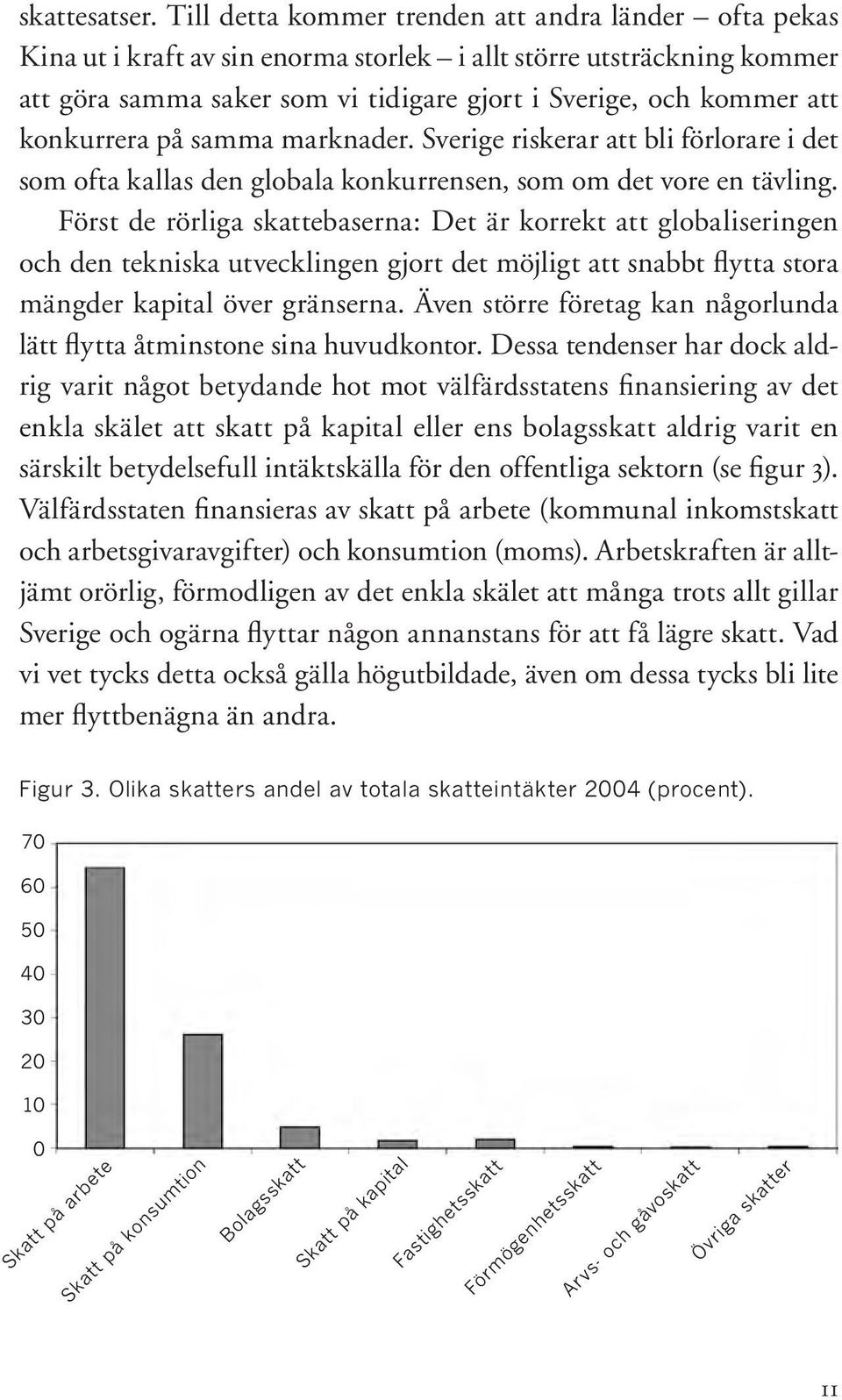 konkurrera på samma marknader. Sverige riskerar att bli förlorare i det som ofta kallas den globala konkurrensen, som om det vore en tävling.