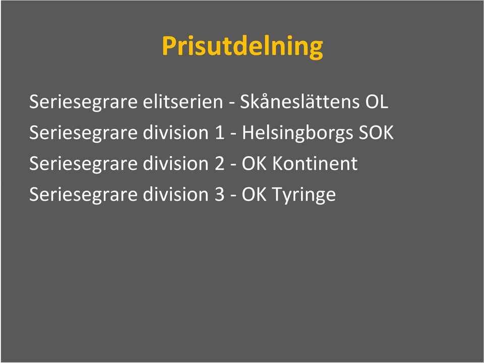 Helsingborgs SOK Seriesegrare division 2 -