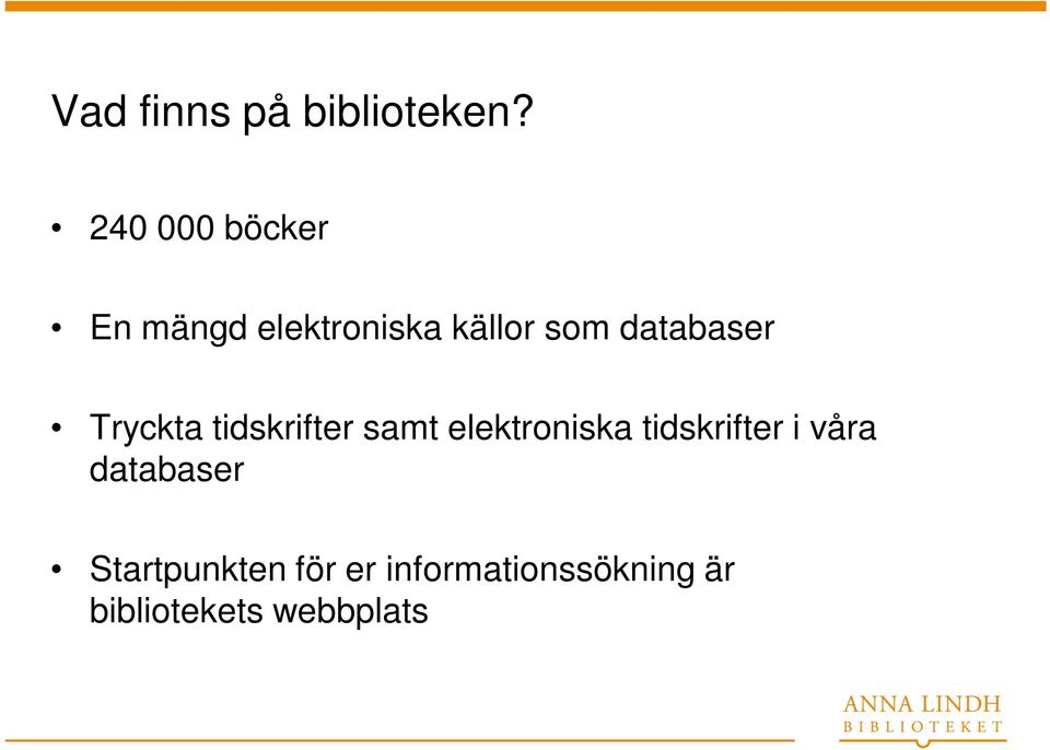 databaser Tryckta tidskrifter samt elektroniska