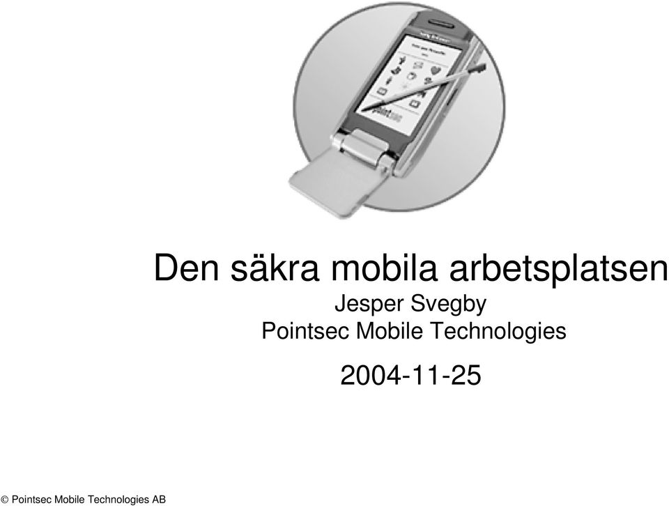 Svegby Pointsec