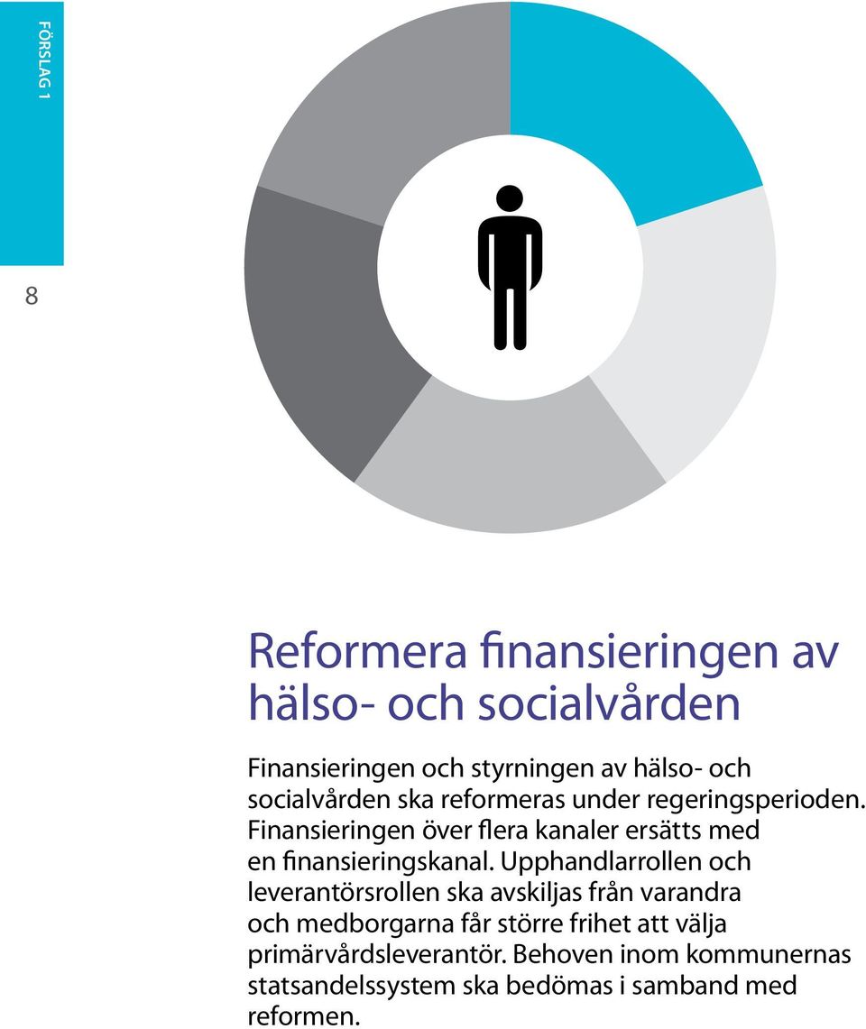 Finansieringen över flera kanaler ersätts med en finansieringskanal.