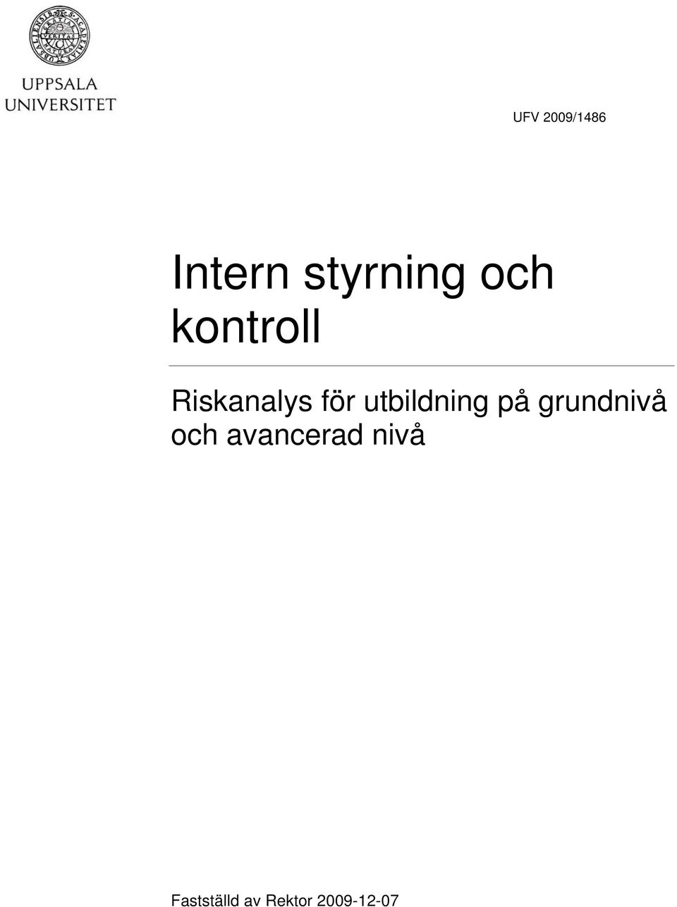 utbildning på grundnivå och