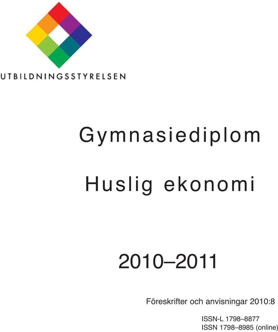 Föreskrifter och anvisningar