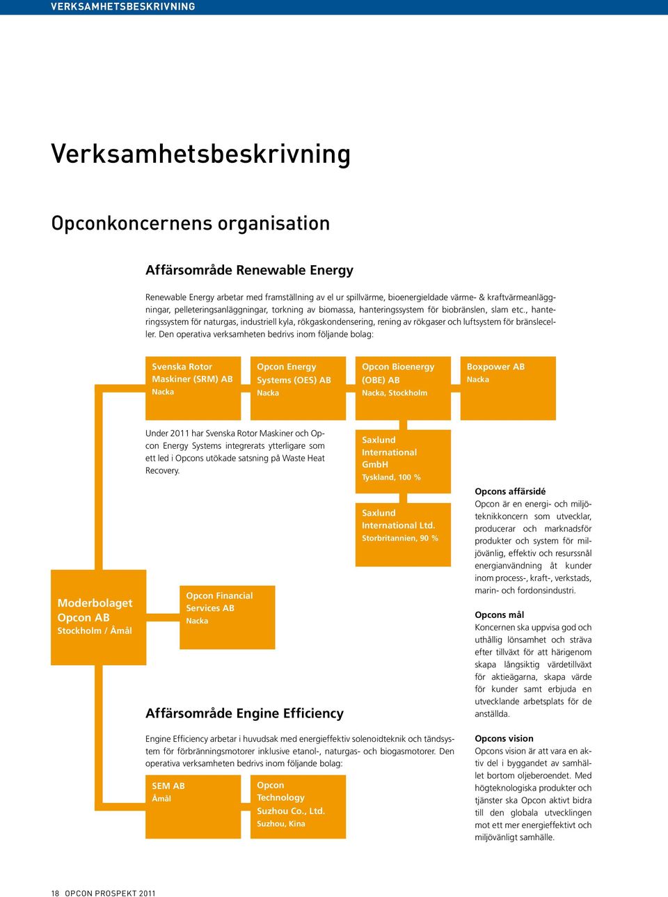 , hanteringssystem för naturgas, industriell kyla, rökgaskondensering, rening av rökgaser och luftsystem för bränsleceller.