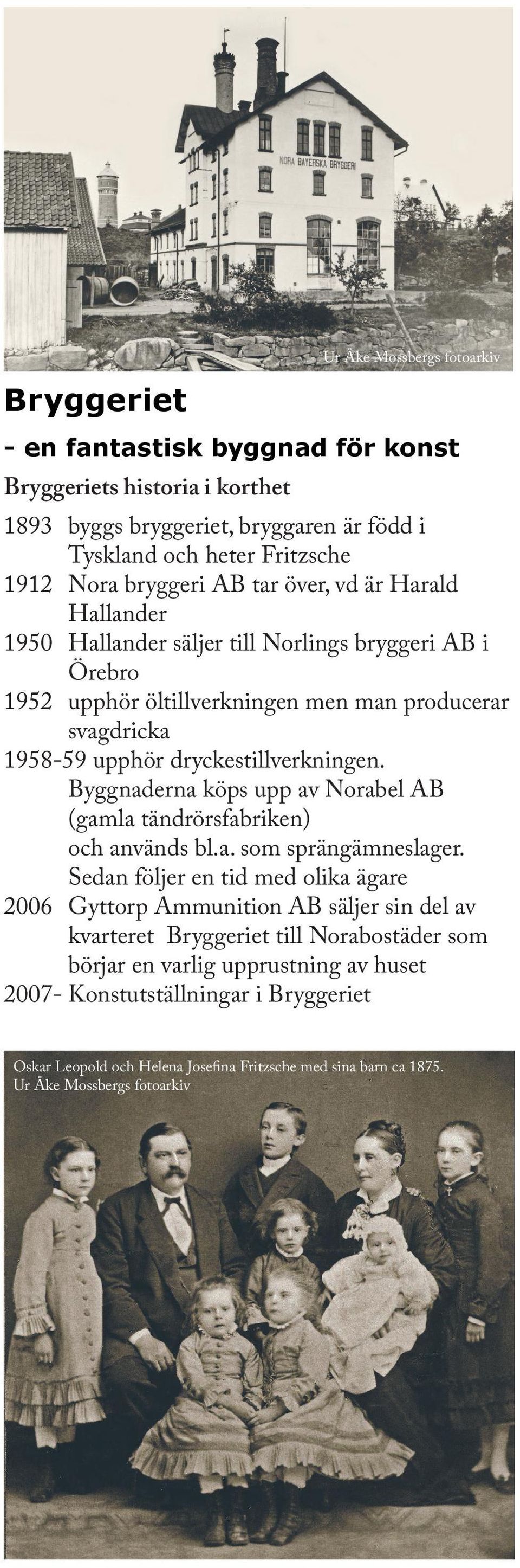 Byggnaderna köps upp av Norabel AB (gamla tändrörsfabriken) och används bl.a. som sprängämneslager.