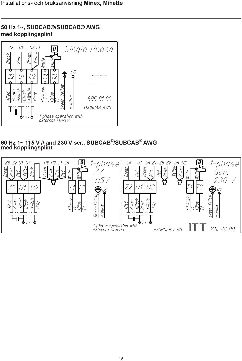 // and 23 V ser.