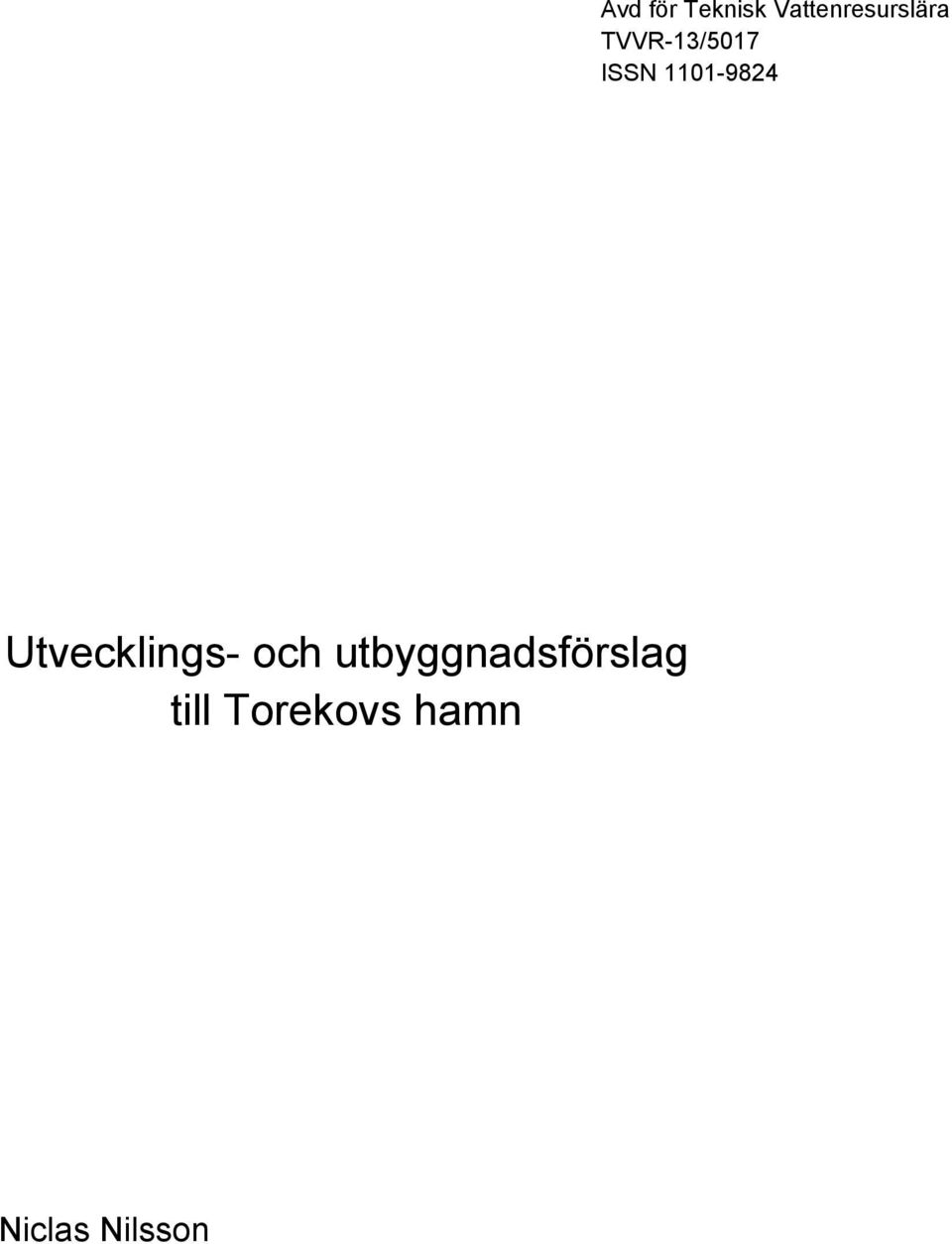 Utvecklings- och