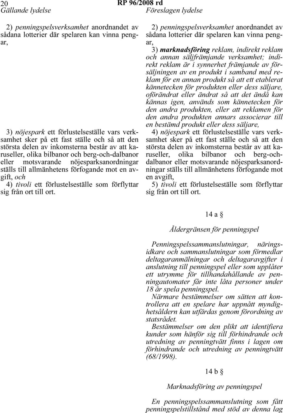 avgift, och 4) tivoli ett förlustelseställe som förflyttar sig från ort till ort.