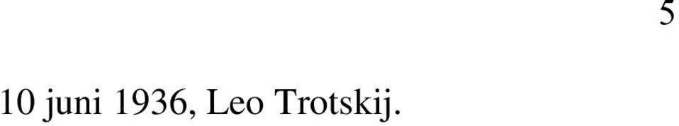 Trotskij.