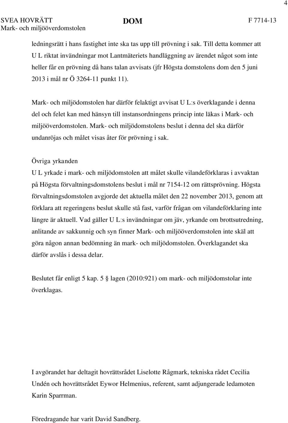 nr Ö 3264-11 punkt 11).