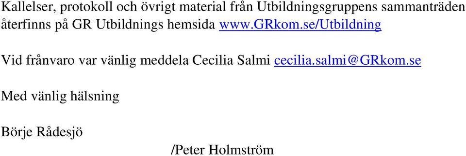 hemsida www.grkom.