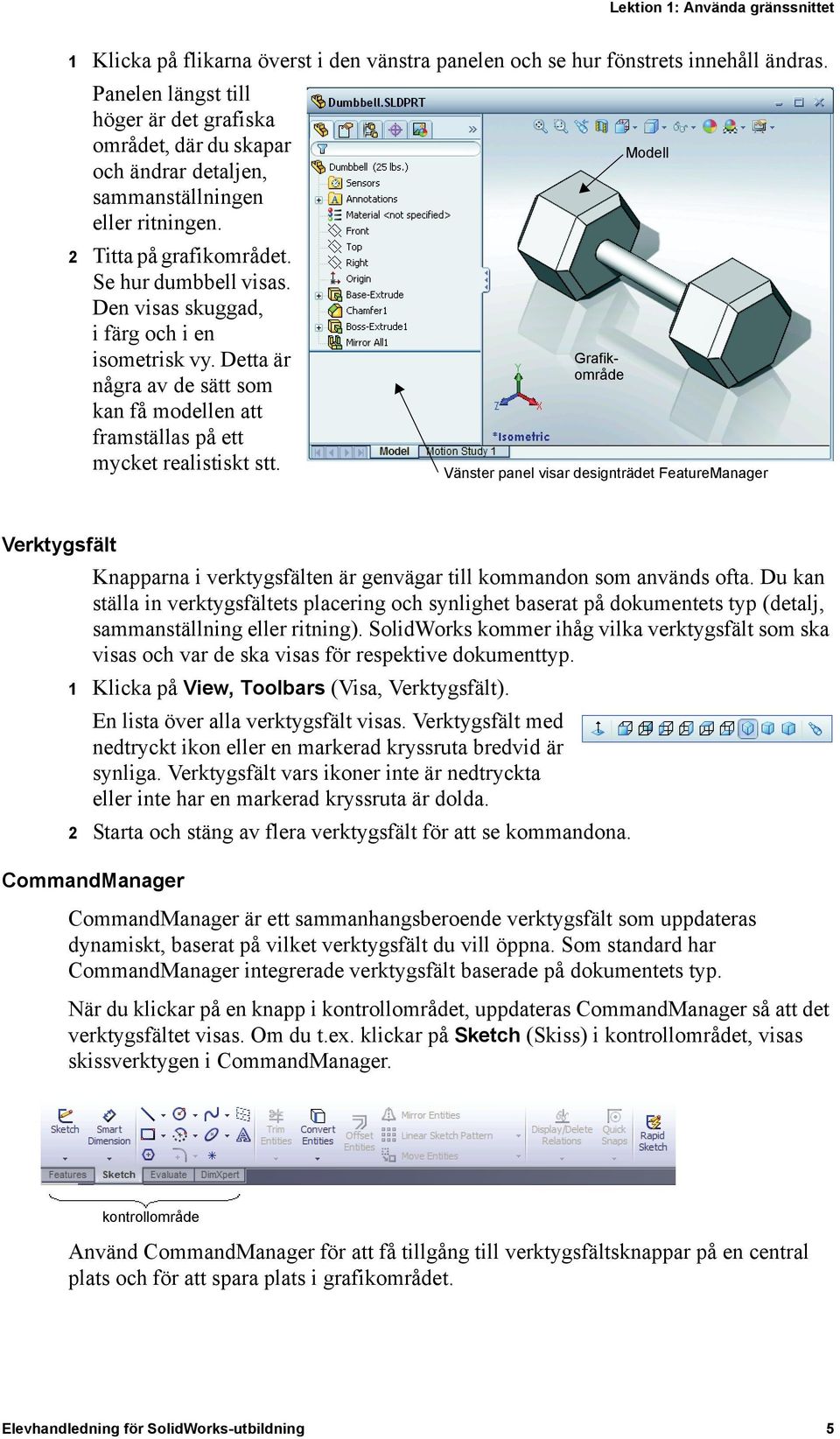 Den visas skuggad, i färg och i en isometrisk vy. Detta är några av de sätt som kan få modellen att framställas på ett mycket realistiskt stt.